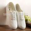 2013 fashion low breathable solid color flat shoes lazy casual canvas shoes women's sneakers