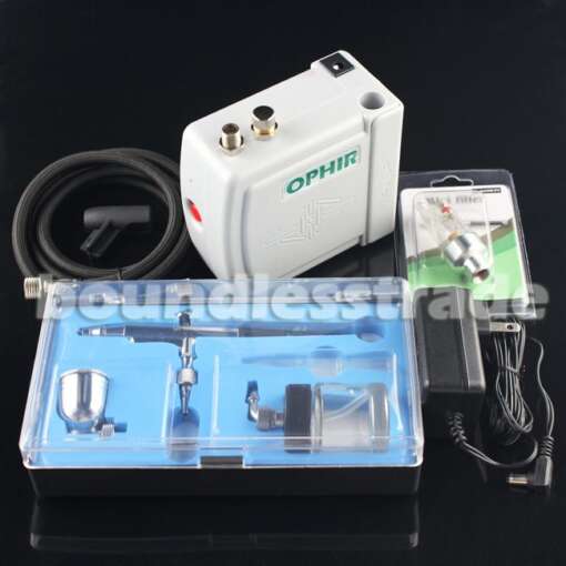 OPHIR mini airbrush meigi tegemise komplekt