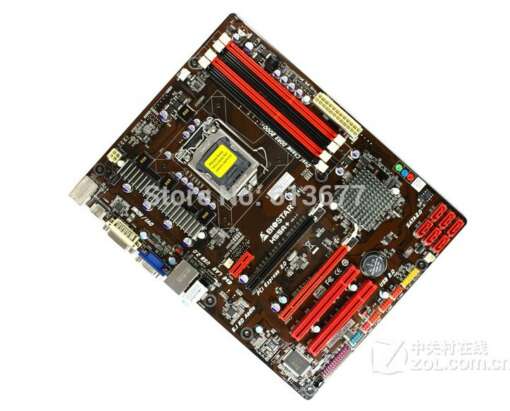 Biostar H55A+ LGA 1156 DDR3 emaplaat