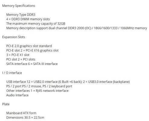 Emaplaat - GA-970A-DS3 DDR3