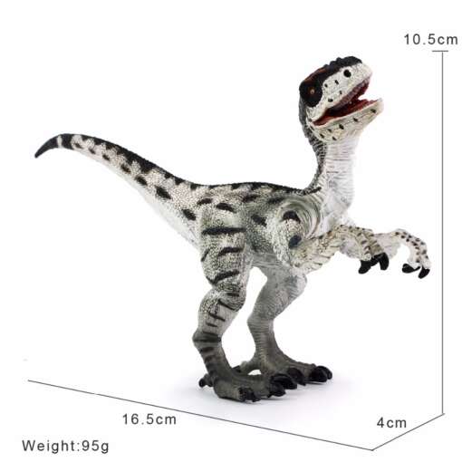 Realistlik velociraptor dinosaurus