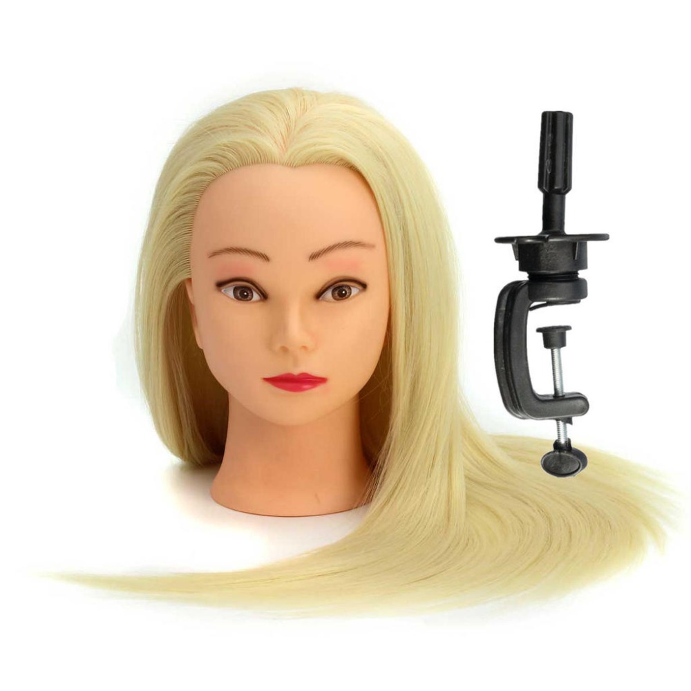 Blond mannekeenipea soengute harjutamiseks