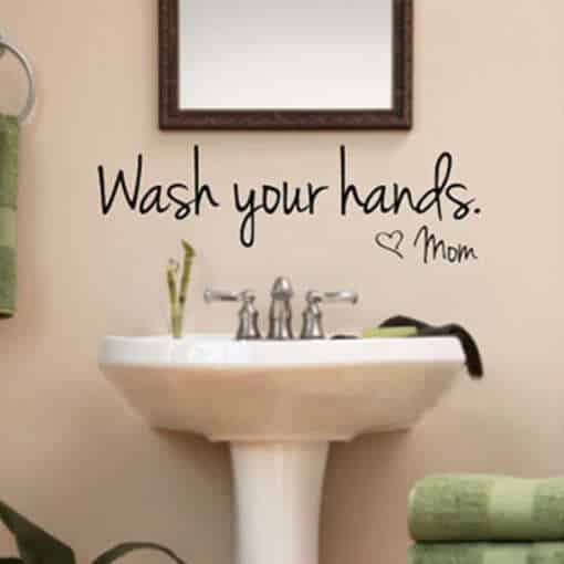 Seinakleeps "Wash your hands"