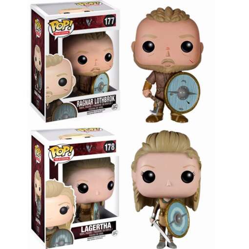 Lagertha või Ragnar Lothbroki figuriin