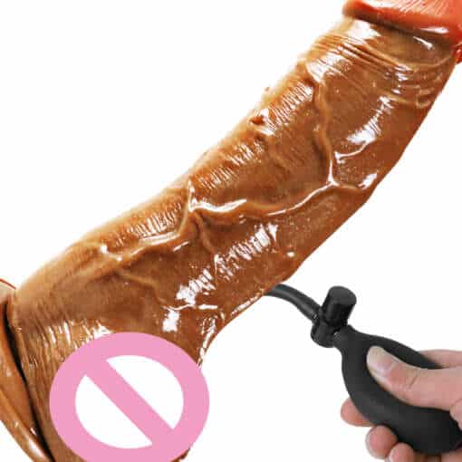 Täispumbatav realistlik dildo