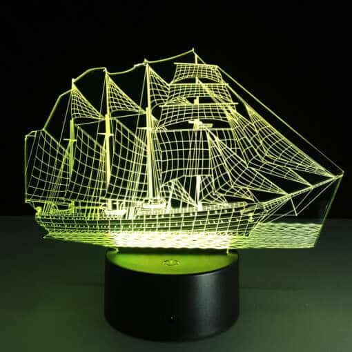 3D lamp "Purjelaev"