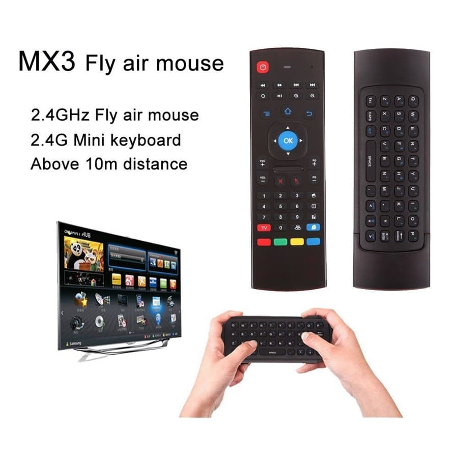 MX3 Fly Air Mouse kaugjuhtimispult