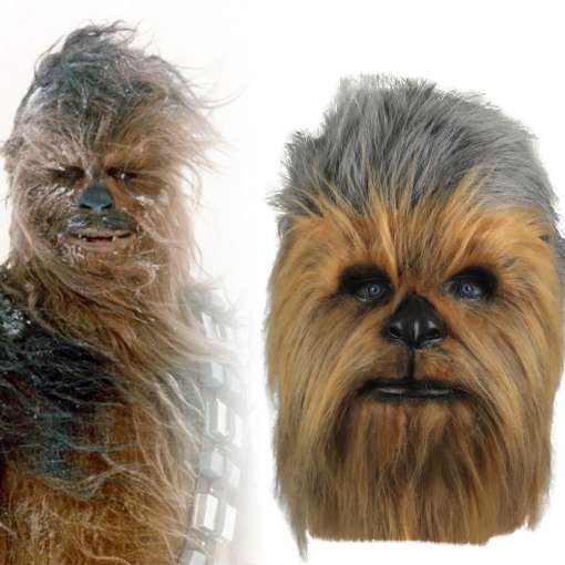 Realistlik Chewbacca mask