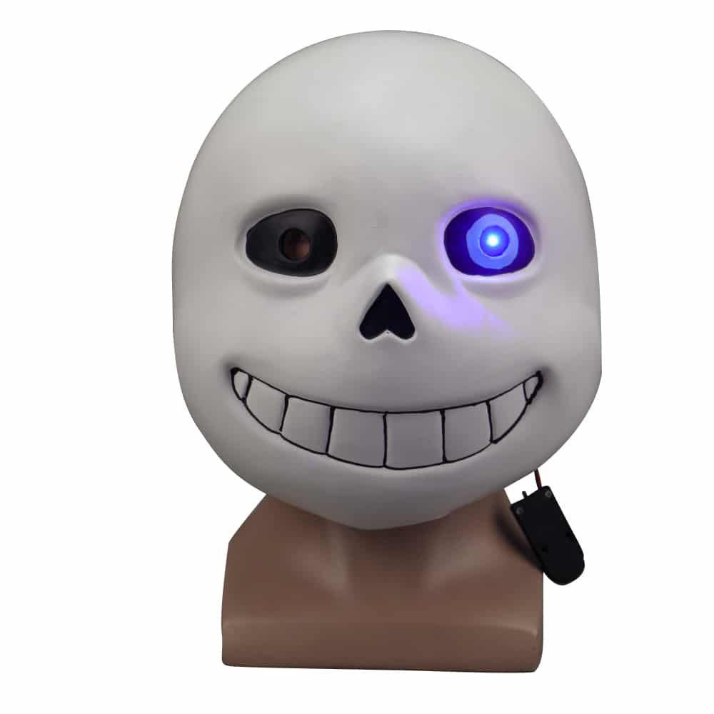 "Undertale" mask LED valgustusega