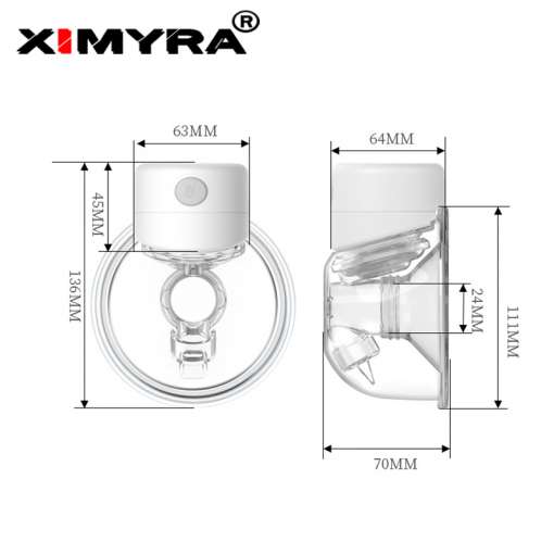 Hands-free elektrilised rinnapumbad