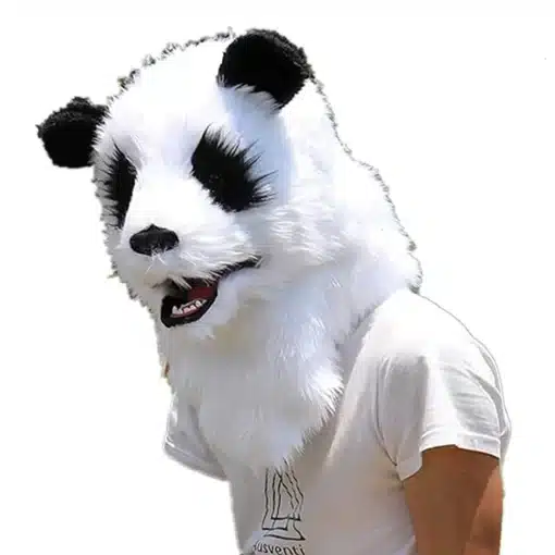 Liikuva suuga panda mask