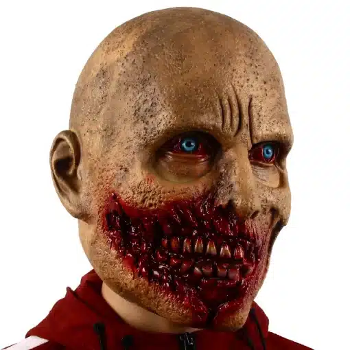 Verise näoga zombi mask